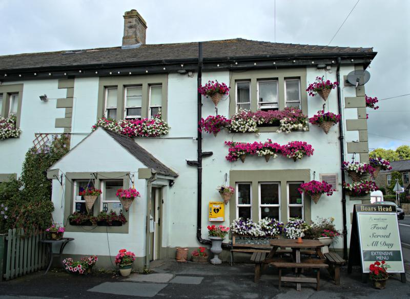 The Boars Head Hotel Long Preston Buitenkant foto